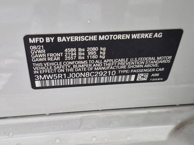 2022 BMW 330i 330i