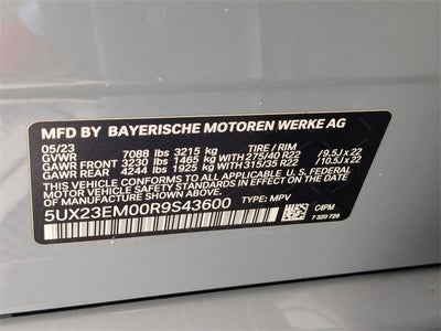 2024 BMW X7 xDrive40i