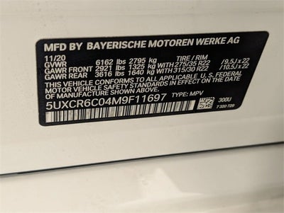 2021 BMW X5 xDrive40i