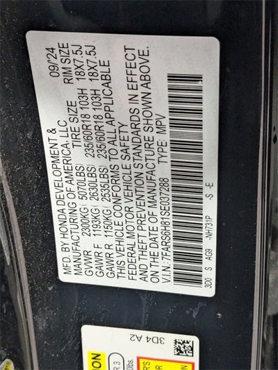 2025 Honda CR-V Hybrid Sport-L