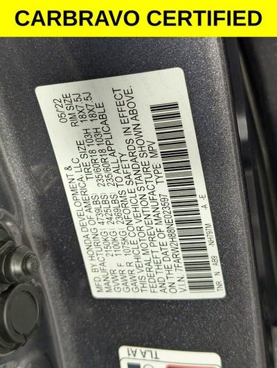 2022 Honda CR-V AWD EX-L