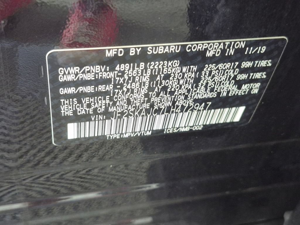 2020 Subaru Forester Premium
