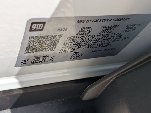 2026 Chevrolet Trax LS