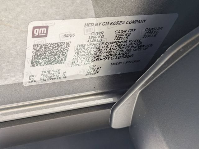 2026 Chevrolet Trax 1RS