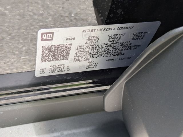 2026 Chevrolet Trax LT