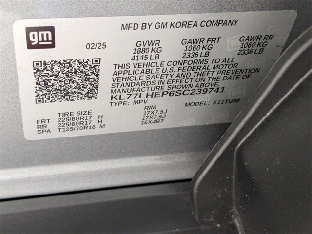 2025 Chevrolet Trax LT