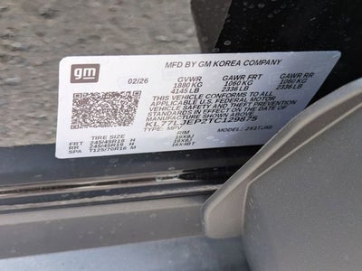 2026 Chevrolet Trax 2RS