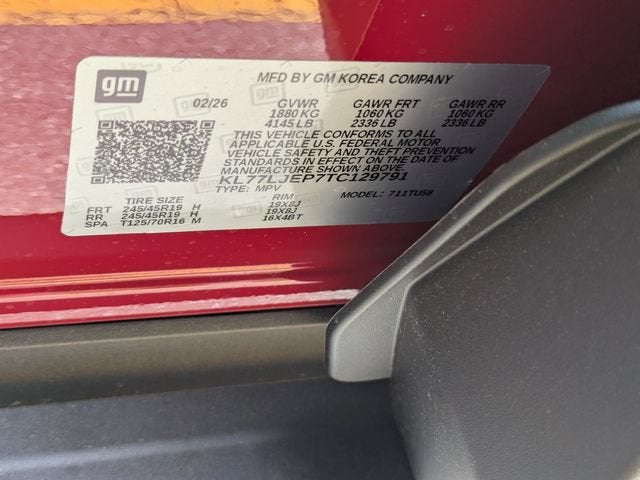 2026 Chevrolet Trax 2RS