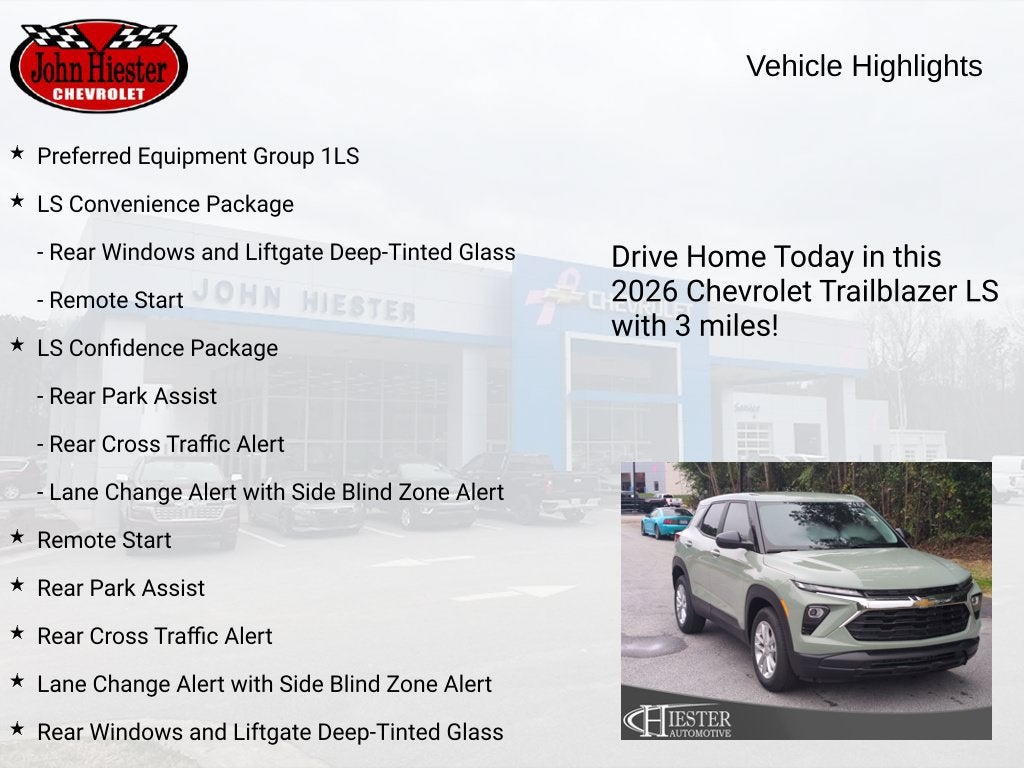 2026 Chevrolet Trailblazer LS
