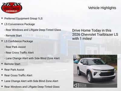2026 Chevrolet Trailblazer LS