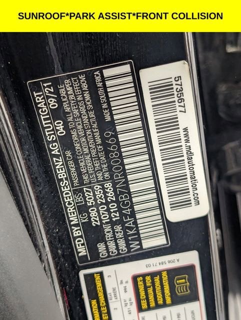 2022 Mercedes-Benz C-Class C 300