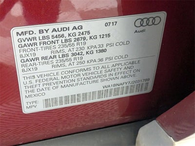 2018 Audi Q5 Premium Plus