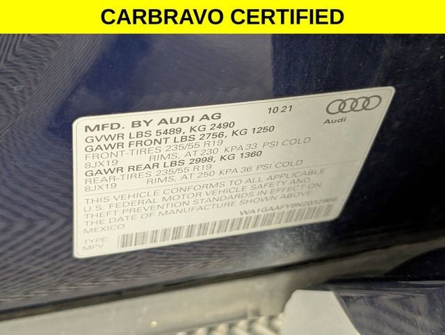 2022 Audi Q5 Premium 45 TFSI S line quattro S tronic