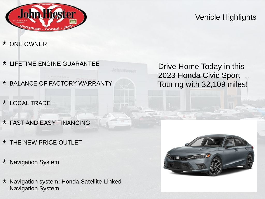 2023 Honda Civic Sport Touring