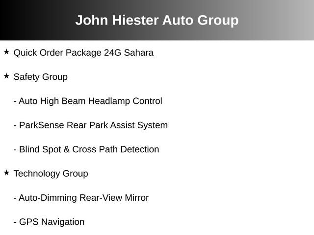 2024 Jeep Wrangler Sahara