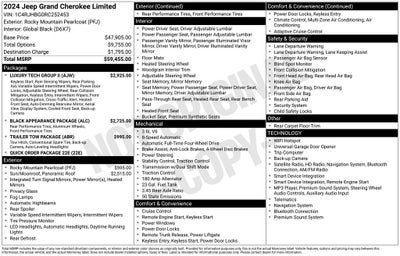2024 Jeep Grand Cherokee Limited