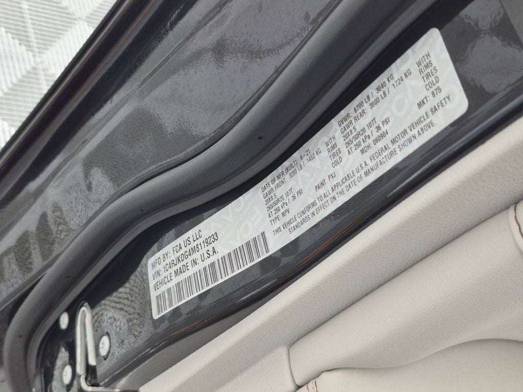 2021 Jeep Grand Cherokee L Overland