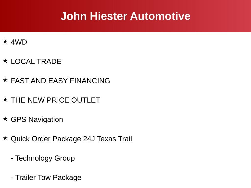 2022 Jeep Gladiator Texas Trail