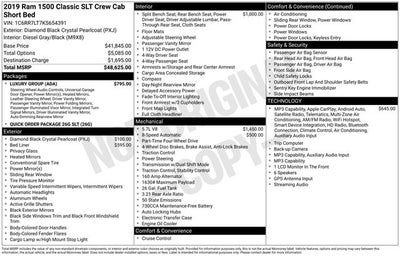 2019 RAM 1500 Classic SLT