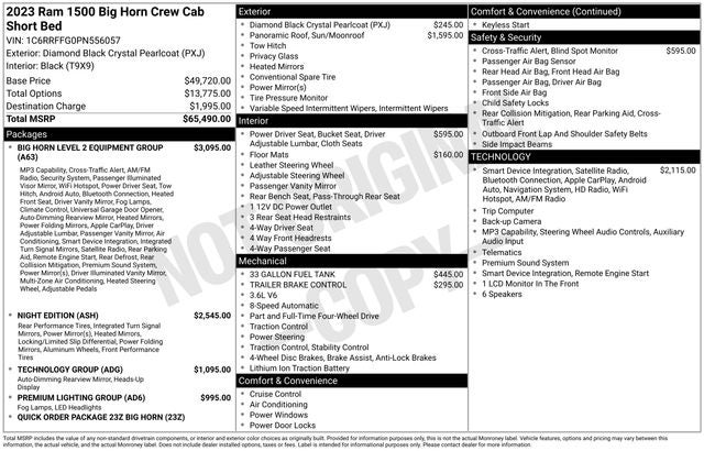 2023 RAM 1500 Big Horn/Lone Star