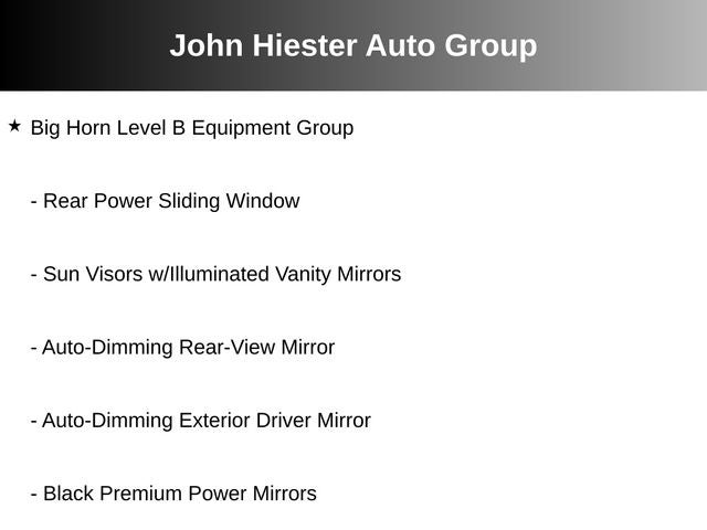 2024 RAM 1500 Big Horn/Lone Star