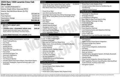 2025 RAM 1500 Laramie