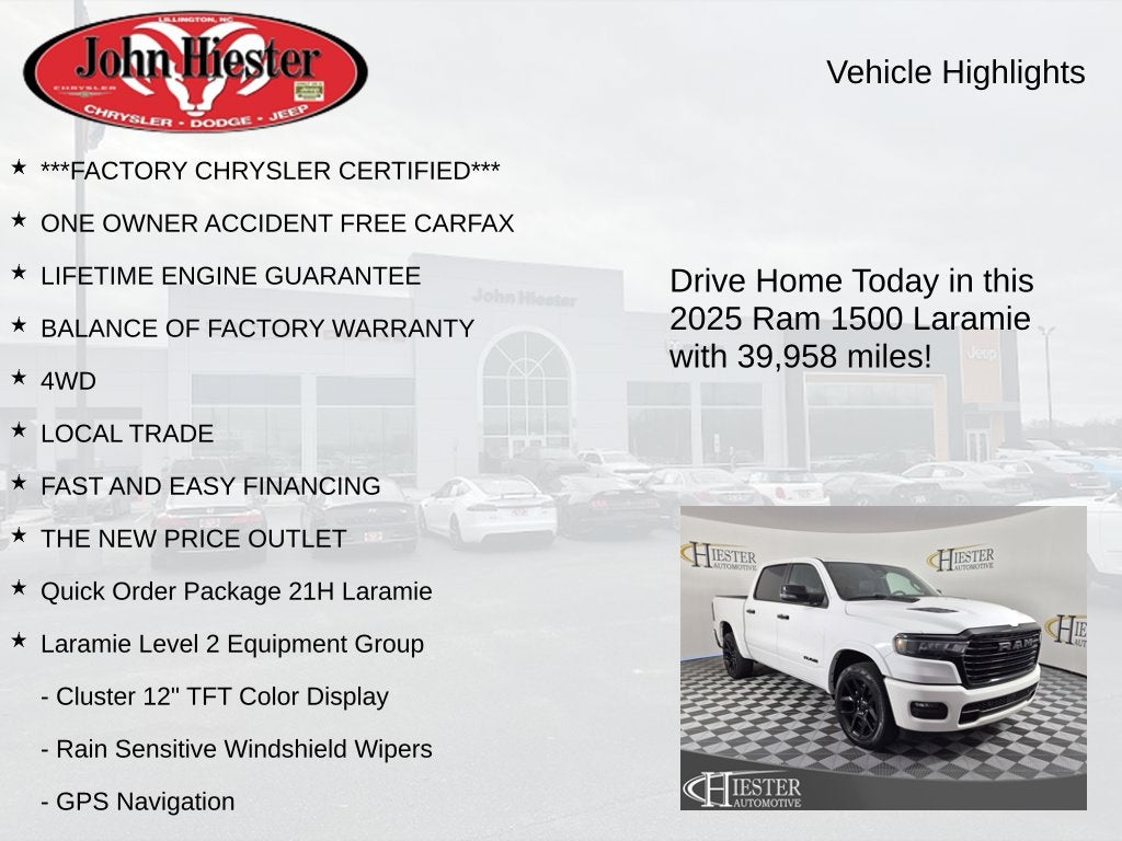 2025 RAM 1500 Laramie