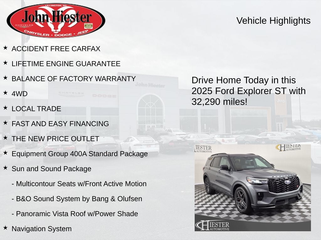 2025 Ford Explorer ST