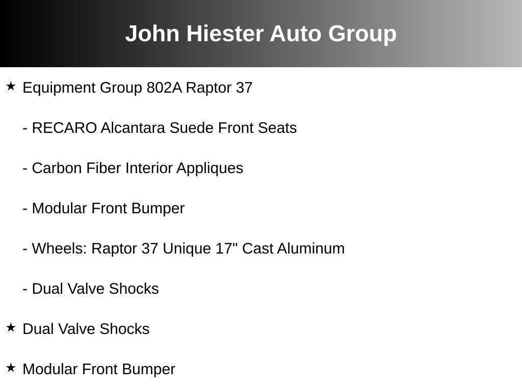 2025 Ford F-150 Raptor