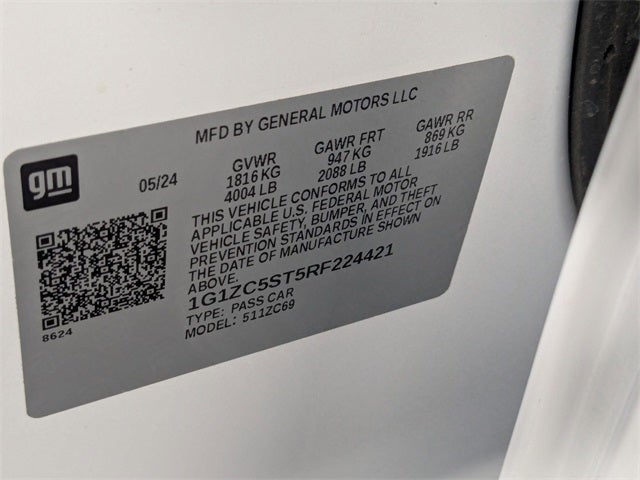 2024 Chevrolet Malibu LS 1FL