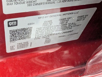 2024 Chevrolet Silverado 1500 LT LT1