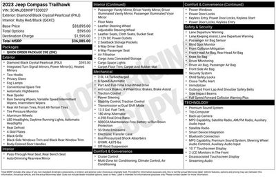 2023 Jeep Compass Trailhawk