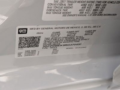 2024 Chevrolet Silverado 1500 4WD Crew Cab Short Bed Custom