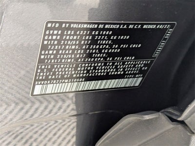 2023 Volkswagen Taos 1.5T S