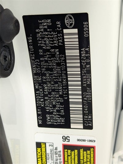 2023 Toyota Camry LE