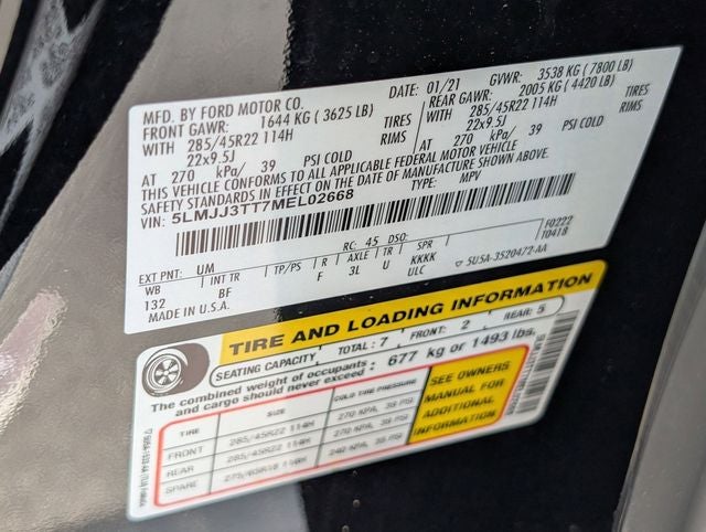 2021 Lincoln Navigator L Black Label