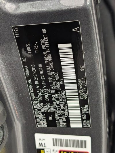 2023 Toyota Highlander Hybrid XLE