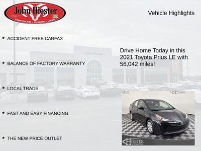 2021 Toyota Prius LE