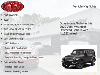 2020 Jeep Wrangler Unlimited Sahara