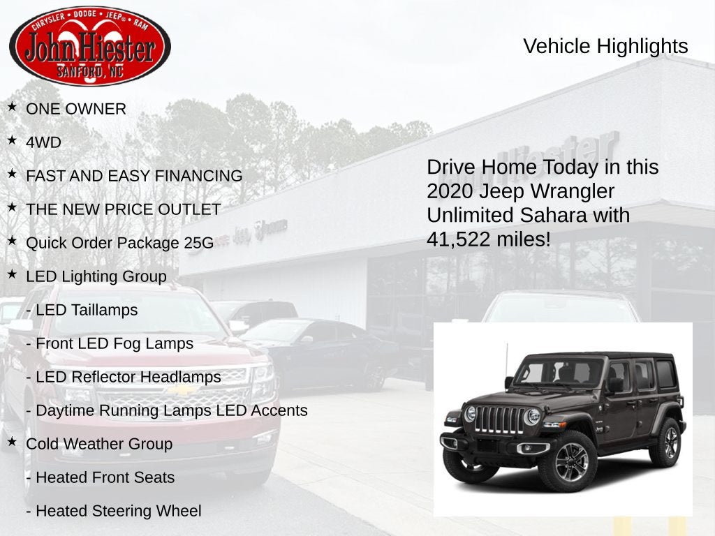 2020 Jeep Wrangler Unlimited Sahara