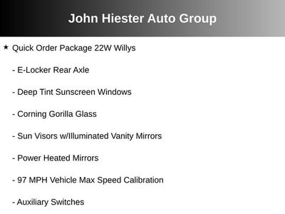 2025 Jeep Wrangler Willys