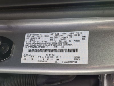 2022 Ford F-150 Platinum
