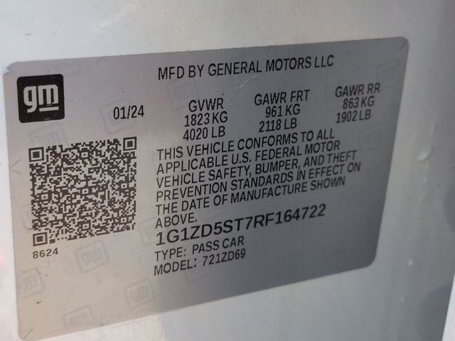 2024 Chevrolet Malibu LT 1LT