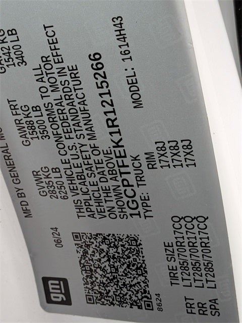 2024 Chevrolet Colorado ZR2