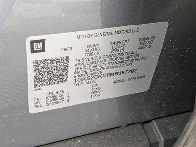 2021 GMC Yukon XL SLT