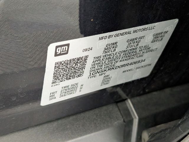 2024 Chevrolet Tahoe RST