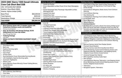 2025 GMC Sierra 1500 Denali Ultimate