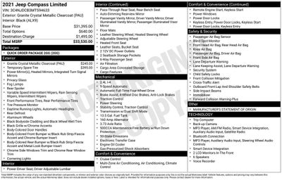 2021 Jeep Compass Limited