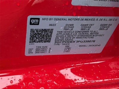 2023 Chevrolet Silverado 1500 LT