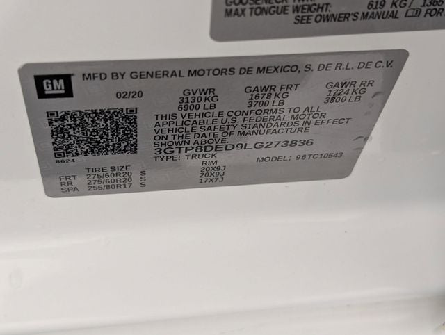 2020 GMC Sierra 1500 SLT